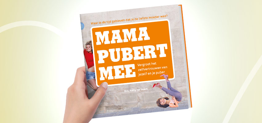 Boek: Mama pubert mee